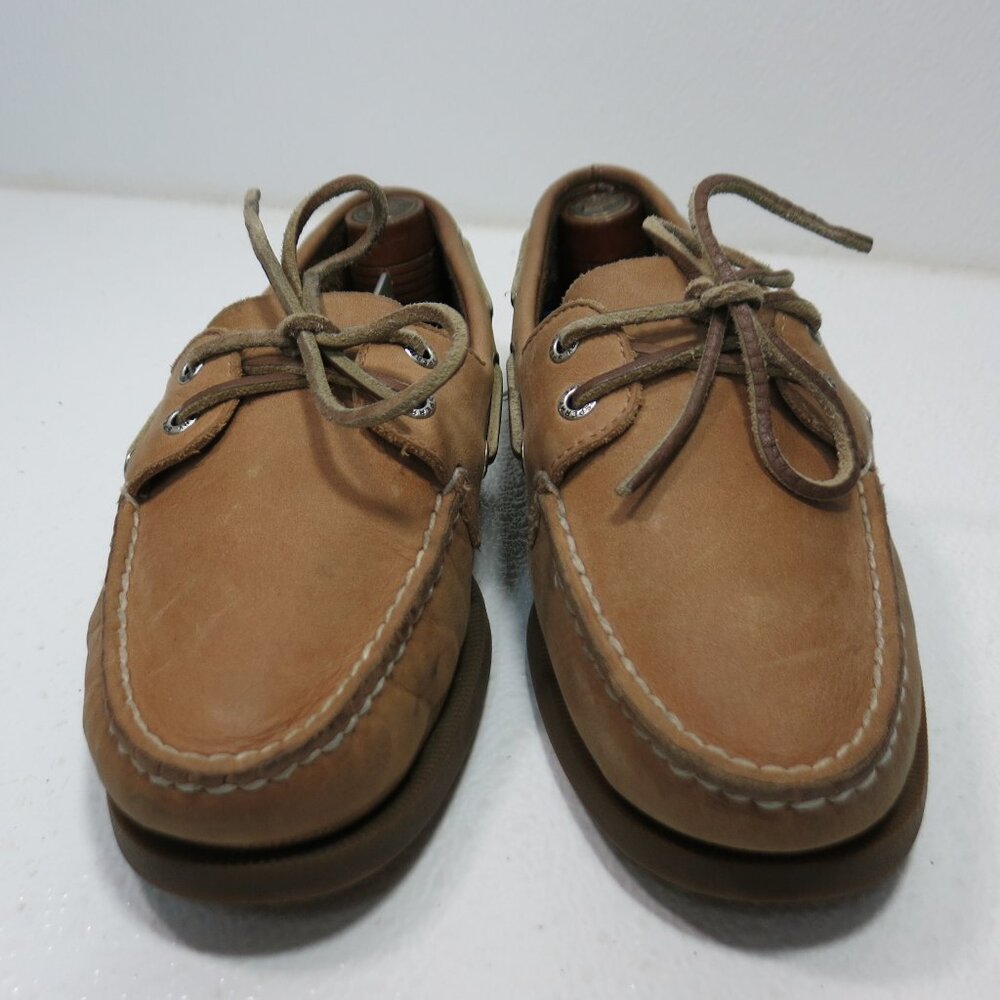Sperry Top-Sider Nubuck Leather Boat Deck Shoes Men's Footwear Shoe's 7.5 W - Picture 5 of 6